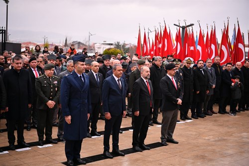 Çanakkale Zaferi'nin 108’nci Yıl Dönümü’nde 18 Mart Şehitleri Şükranla Anıldı