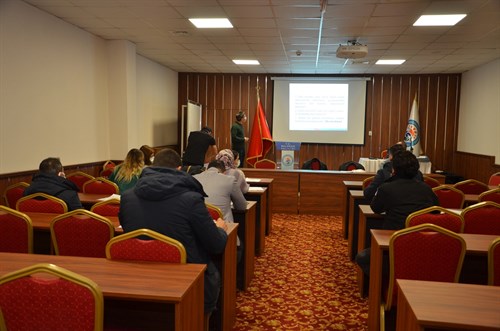 İşçilere İş Sağlığı Ve İş Güvenliği Eğitimi Verildi